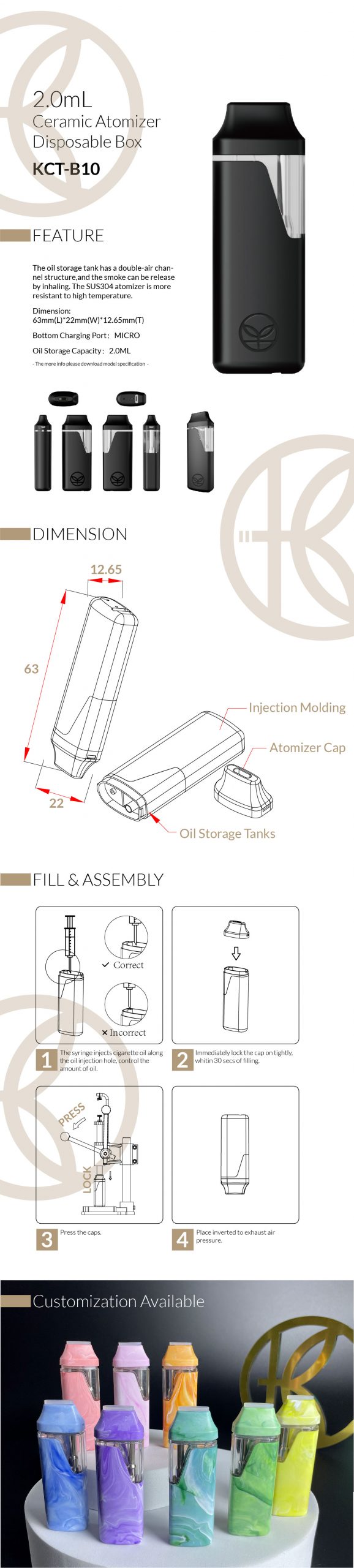 KCT-B10 PRODUCTS INTRODUCTION